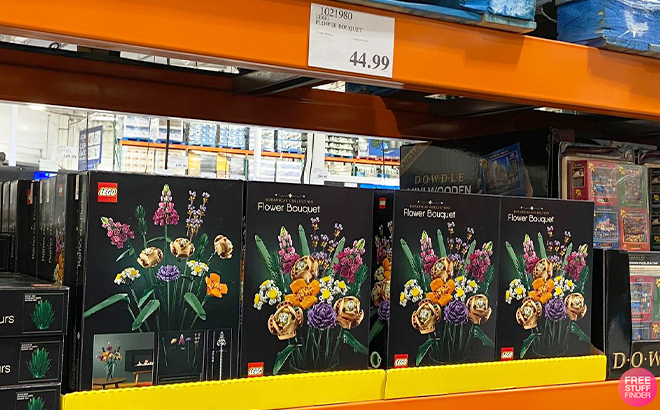 LEGO Flower Bouquet on Shelves at Costco