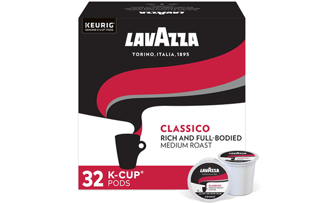 Lavazza Classico Single Coffee K Cups 32 Count Box