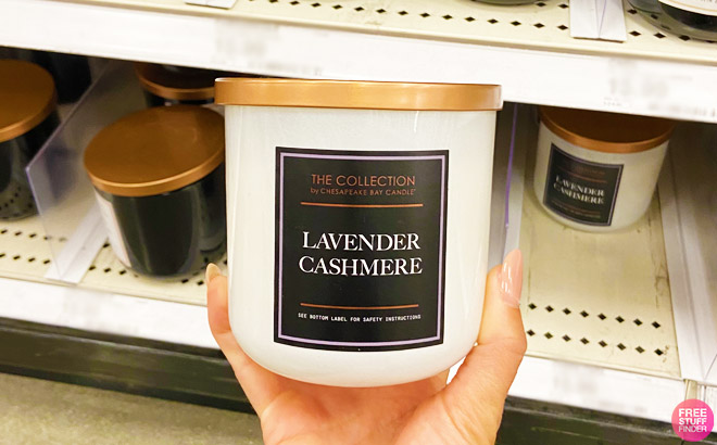 Lavender Cashmere Chesapeake Bay Candle 12 Ounce
