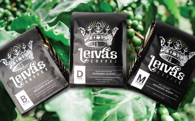 Leivas Coffee Free Sample Bags
