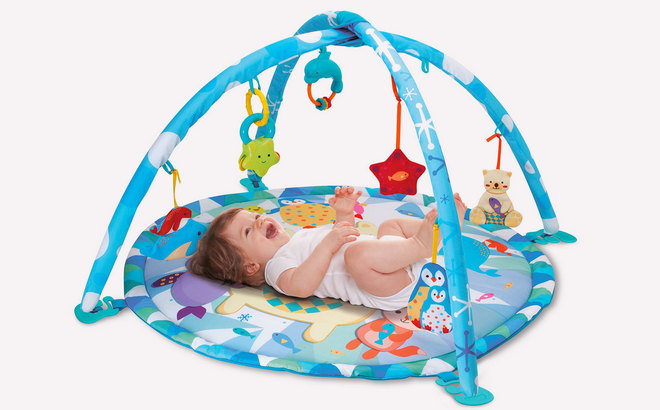 Little Virtuoso Neptunes Infant Playmat With Lights Sounds and Music Newborn to 2 Years