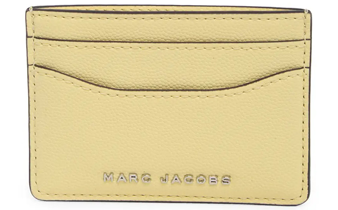 Marc Jacobs Pebbled Leather Card Case