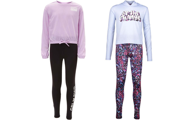 Marika Girls Sweatshirt Hoodie and Leggings