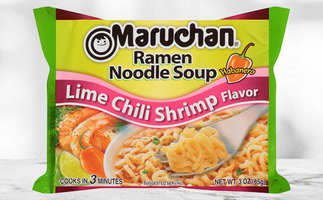 Maruchan Ramen Lime Chili Shrimp Flavor