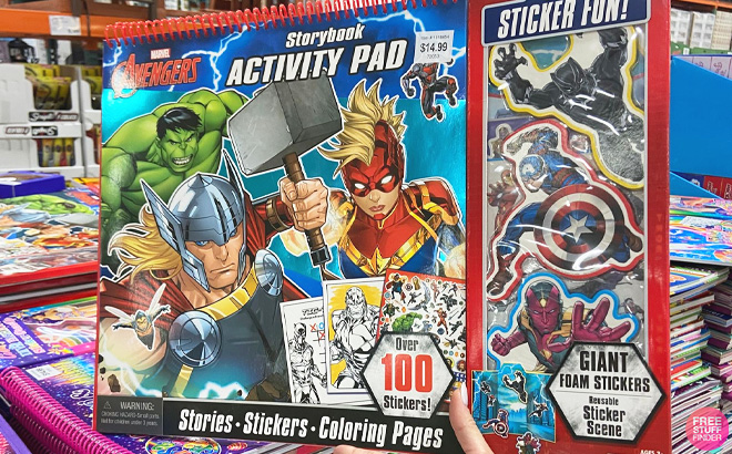 Marvel Avengers Storybook Activity Pad