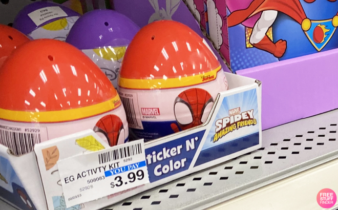 Marvel Spidey Egg Activity Kit