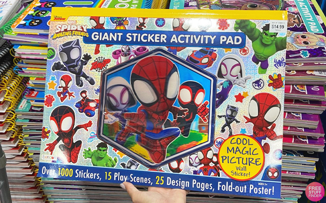 Marvel Spidey Giant Sticker Activity Pad