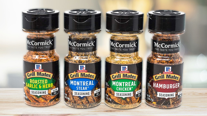 McCormick Grill Mates Spices Everyday Grilling Variety Pack