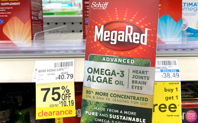 Megared Advanced Omega 3 Algae Oil