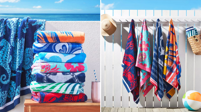 Members Mark Oversized Beach Towels 2-Pack