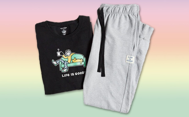 Mens Tee Jogger Set