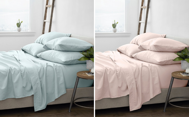 Mint 6 Piece Deep Pocket Sheet Set Mint 6 Piece Deep Pocket Sheet Set