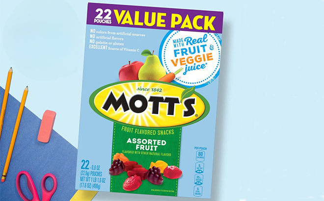 Motts Fruit Snack 22 Pouches