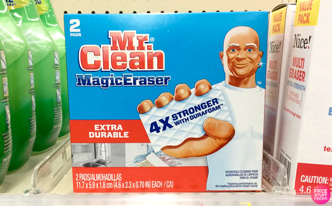 Mr Clean Magic Eraser Extra Durable Cleaning Pads with Durafoam