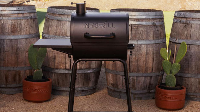 Nextgrill Barrel Charcoal Grill 17 5 2