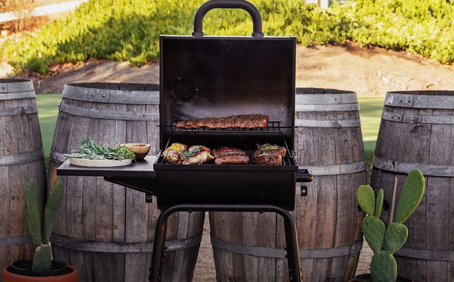 Nextgrill Barrel Charcoal Grill 17 5