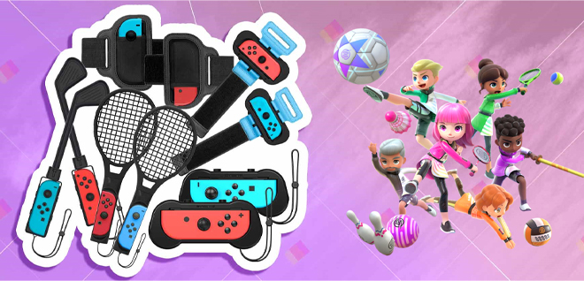 Nintendo Switch Sports Accessories 10 Piece Set