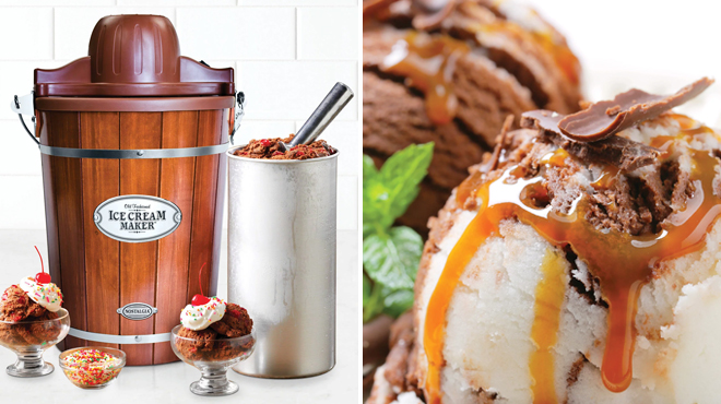 Nostalgia 6 qt ice cream maker 2025