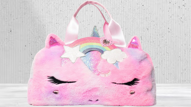 OMG Pink Gwen Rainbow Crown Duffel Bag