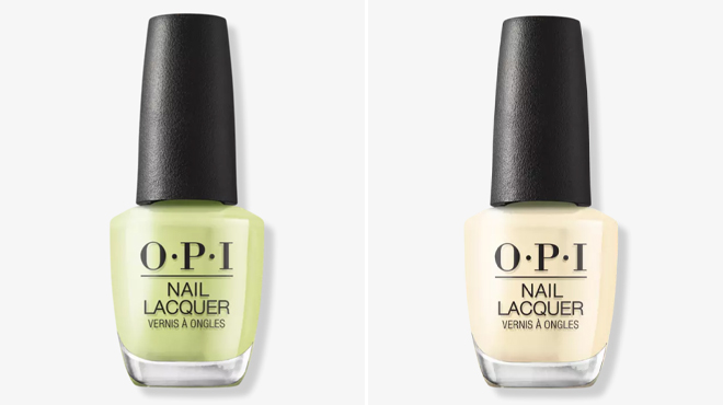 OPI Nail Polishes Blinded by the Ring Light Clear your Cash