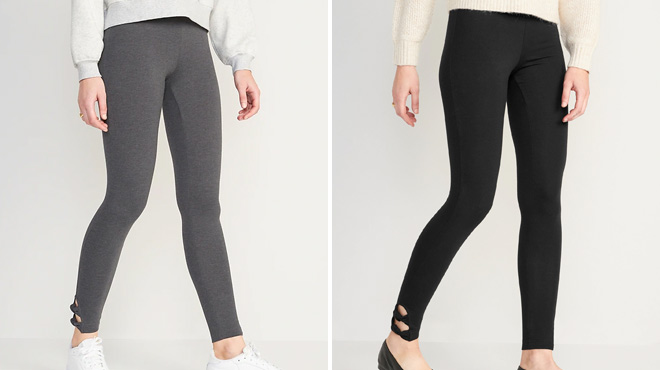 Old Navy Double Knot Ankle Leggings