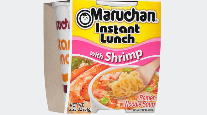 One Pack Maruchan Instant Lunch Shrimp Flavor