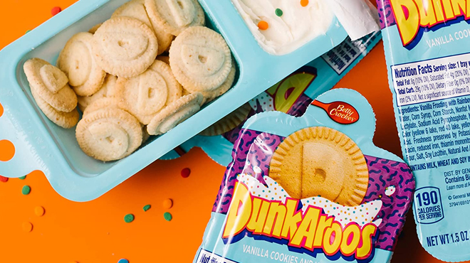 Opened Dunkaroos Cookies Opened Dunkaroos Cookies