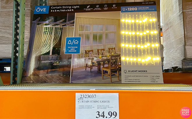Ove Curtain String Lights at Costco