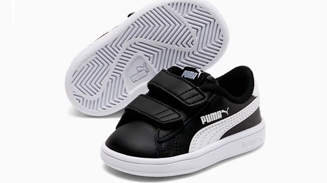 Pair of Puma Smash v2 Toddler Shoes