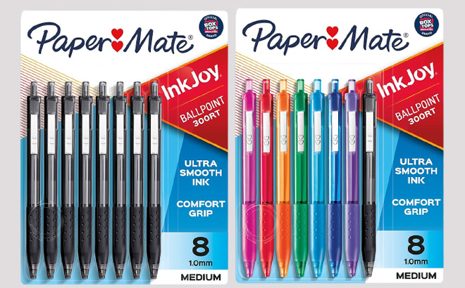 Paper Mate Ballpoint Pens 8 Pack