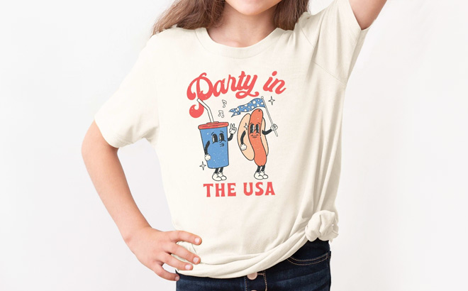 Party In The USA Family Graphic Tees