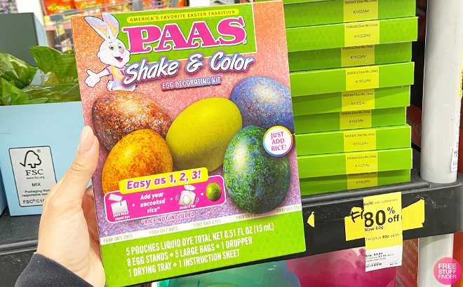 Pass Shake Color Egg Decorating Kit