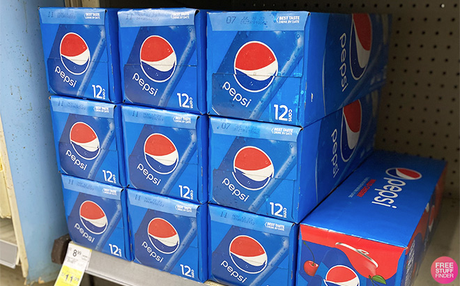 Pepsi Sodas 12 Packs