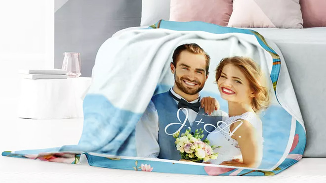 Personalized Medium Polar Fleece Blanket 40x30-inch