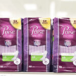 Poise Daily Panty Liners 48 Count on shelf