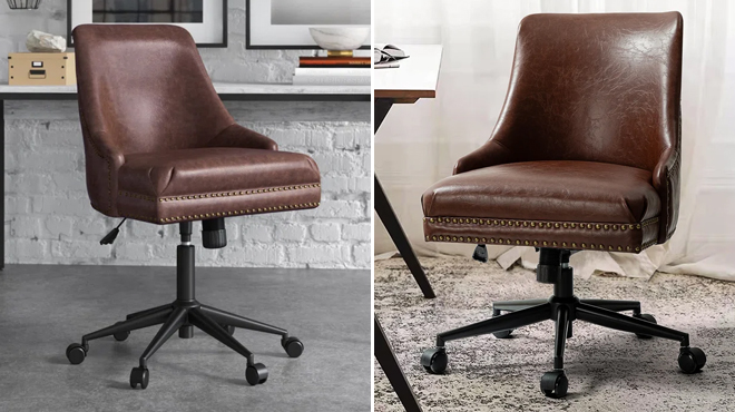 Positano Faux Leather Task Chair