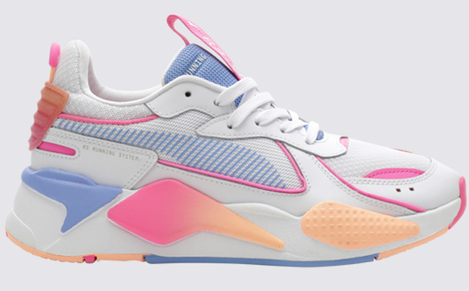 Puma RS X Womens Shoes in white and multicolor