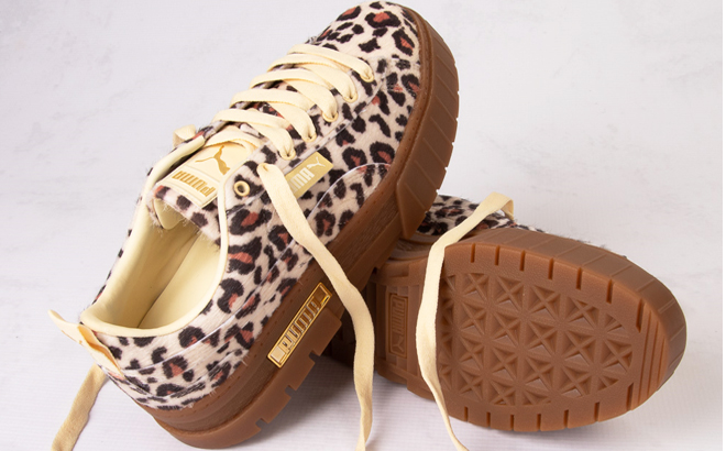 Puma Womens Leopard Mayze Shoes