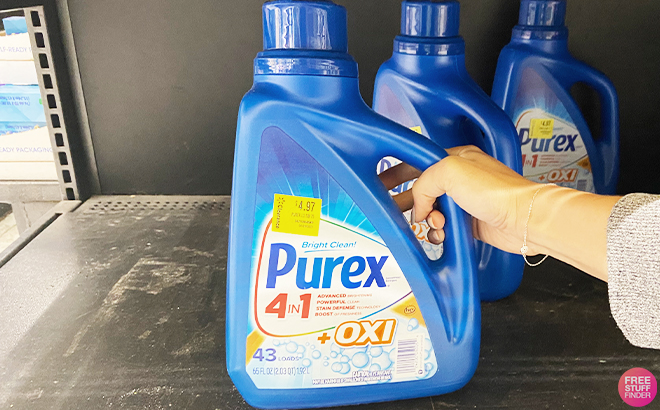 Purex Liquid Laundry Detergent Plus OXI 43 Loads