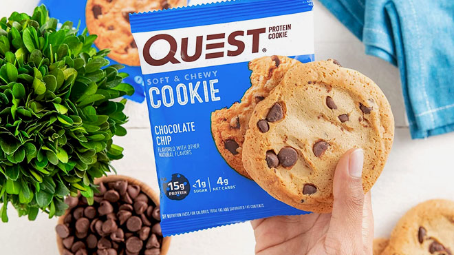 Quest Chocolate Chip Protein Cookie 12 count 2
