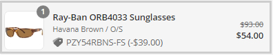 Ray Ban ORB4033 Sunglasses checkout