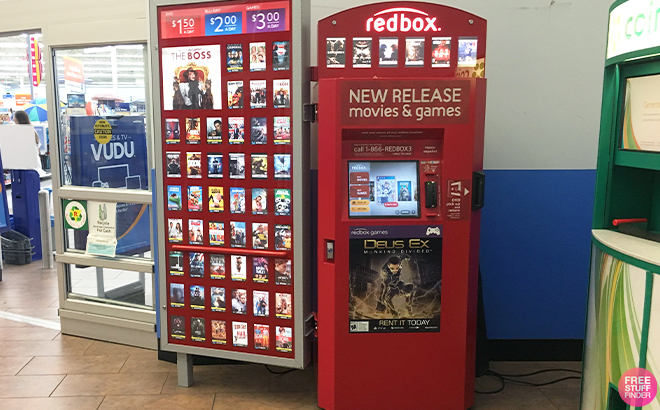 Redbox Machine at a Store
