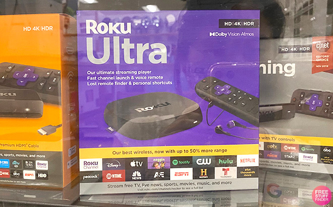 Roku Ultra 4K Streamer One All Antenna Bundle