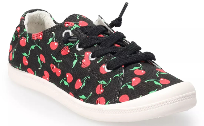 SO Womens Sneakers with Cherries Design