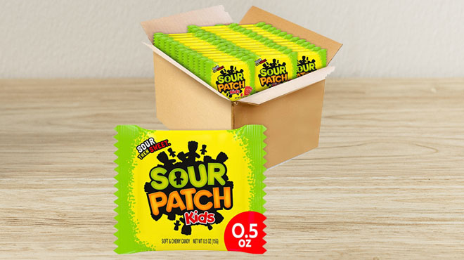SOUR PATCH KIDS Soft Chewy Candy 6 bags