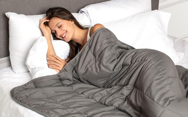 Safdie And Co Inc Weighted blanket Grey