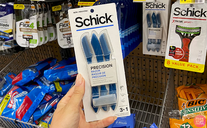 Schick Mens Hydro Precision Grooming Razor