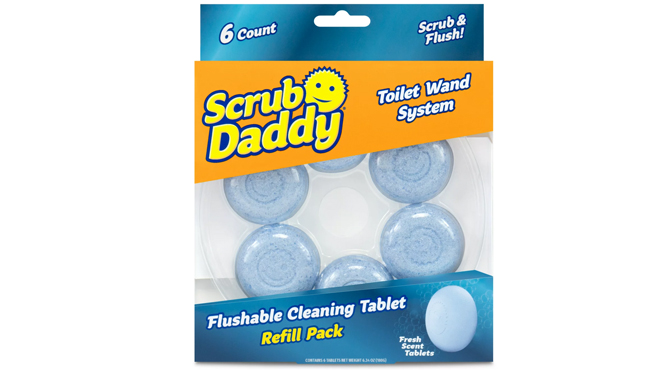 Scrub Daddy Dissolving Toilet Scrubbing System 