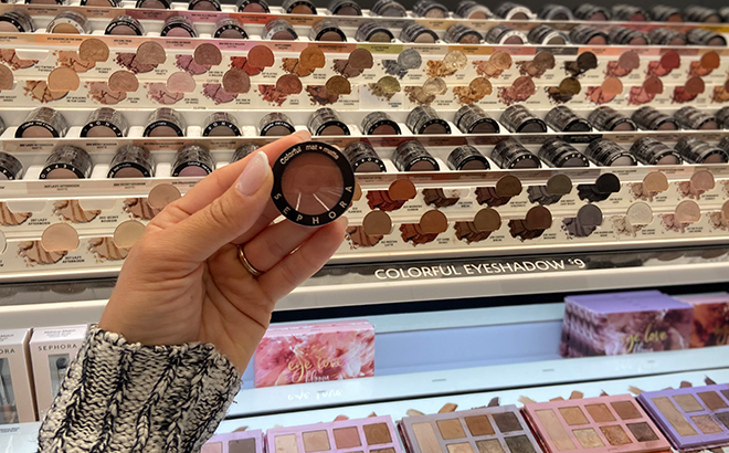 a Person Holding Sephora Collection Colorful Eyeshadow Sephora Collection Colorful Eyeshadow