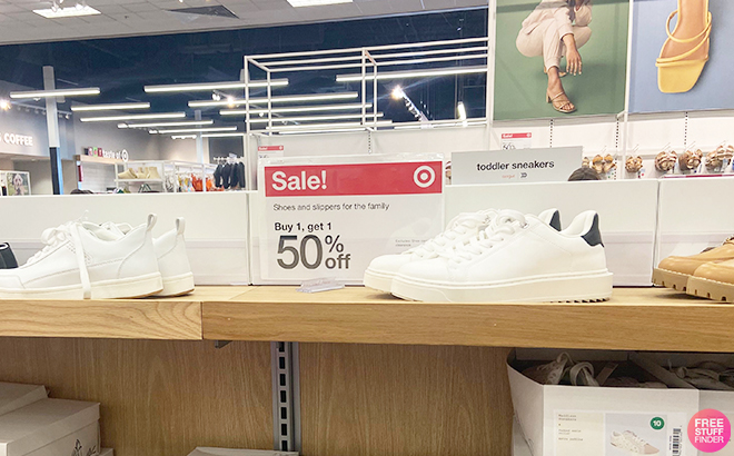 Buy 1 get 50 off shoes shop